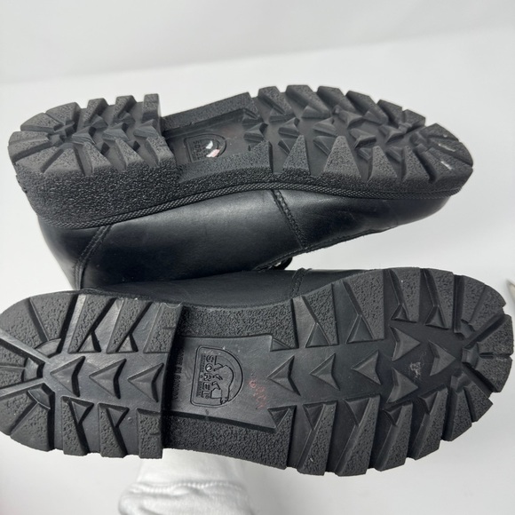 Sorel Black Fur Lace Up Boots - Picture 7 of 9